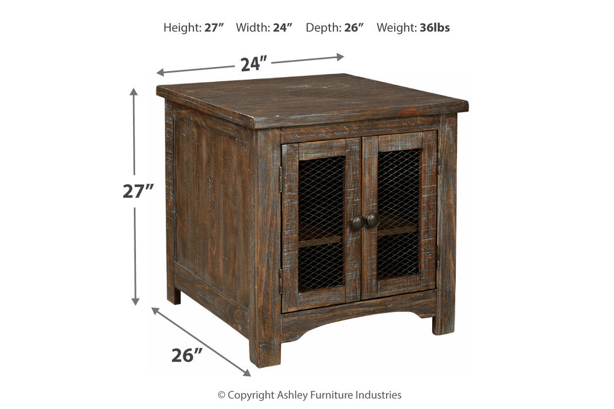 Danell Ridge Brown End Table - T446-3 - Bien Home Furniture &amp; Electronics