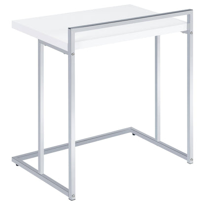 Dani Rectangular Snack Table with Metal Base - 936118 - Bien Home Furniture &amp; Electronics