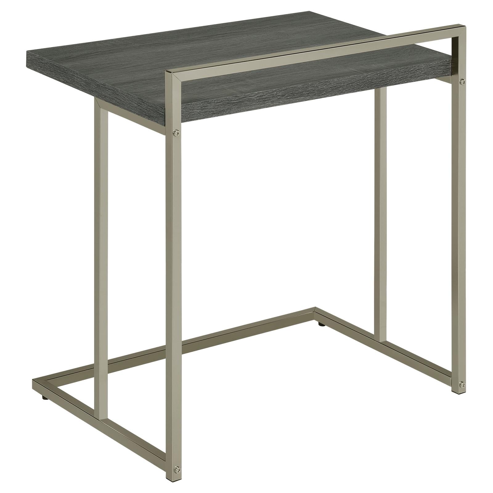 Dani Rectangular Snack Table with Metal Base - 936120 - Bien Home Furniture &amp; Electronics