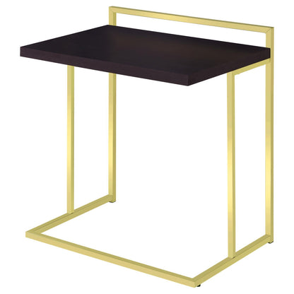 Dani Rectangular Snack Table with Metal Base - 936121 - Bien Home Furniture &amp; Electronics