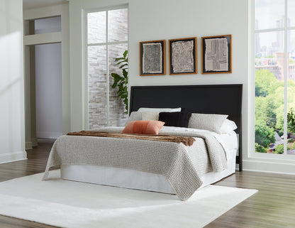 Danziar Black King Panel Headboard - B1013-58 - Bien Home Furniture &amp; Electronics