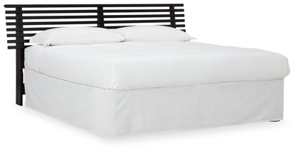 Danziar Black King Slat Headboard - B1013-158 - Bien Home Furniture &amp; Electronics