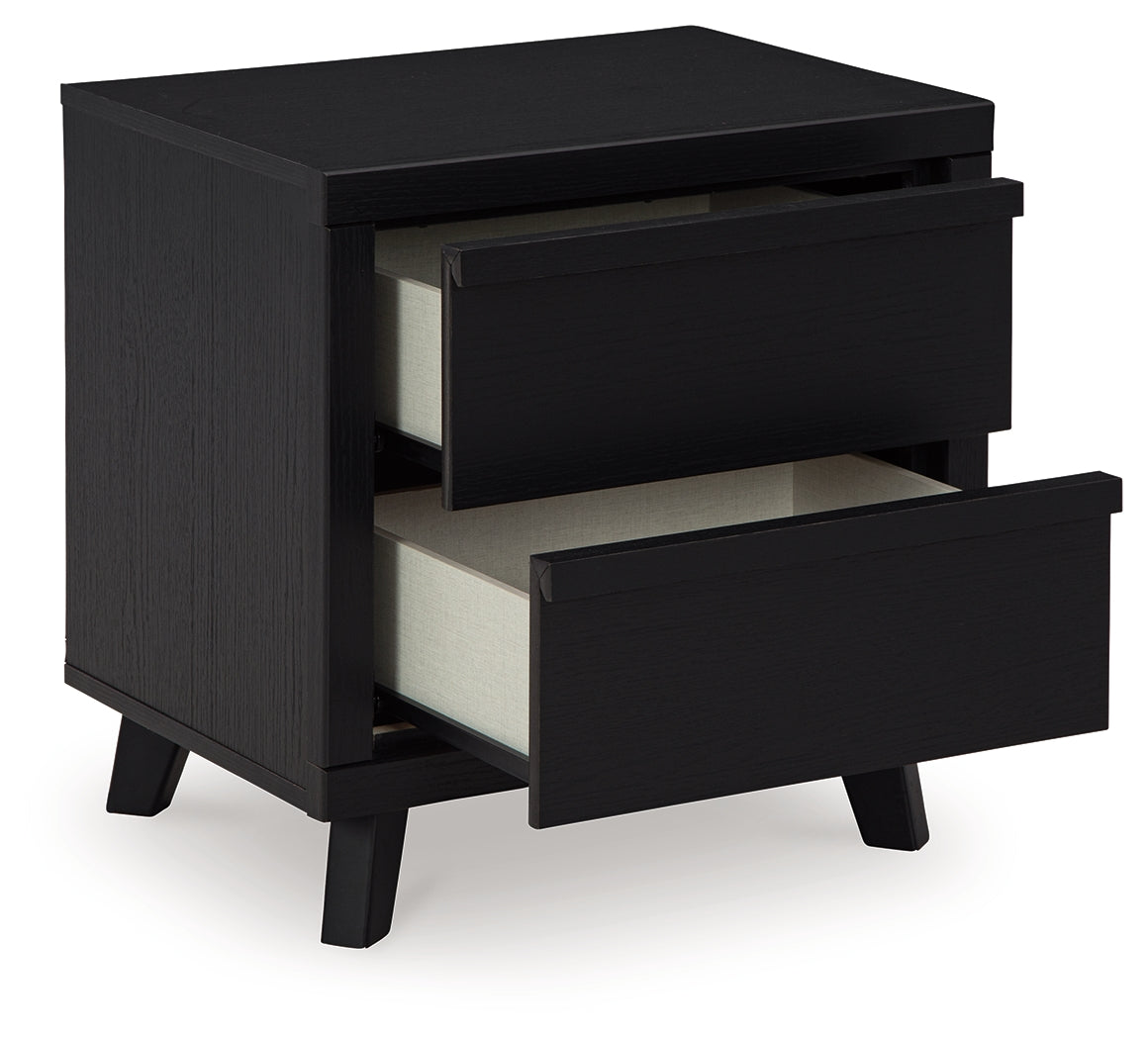 Danziar Black Nightstand - B1013-92 - Bien Home Furniture &amp; Electronics
