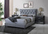 Danzy Gray King Upholstered Panel Bed - SET | 5092-K-HBFB | 5092-KQ-RAIL - Bien Home Furniture & Electronics