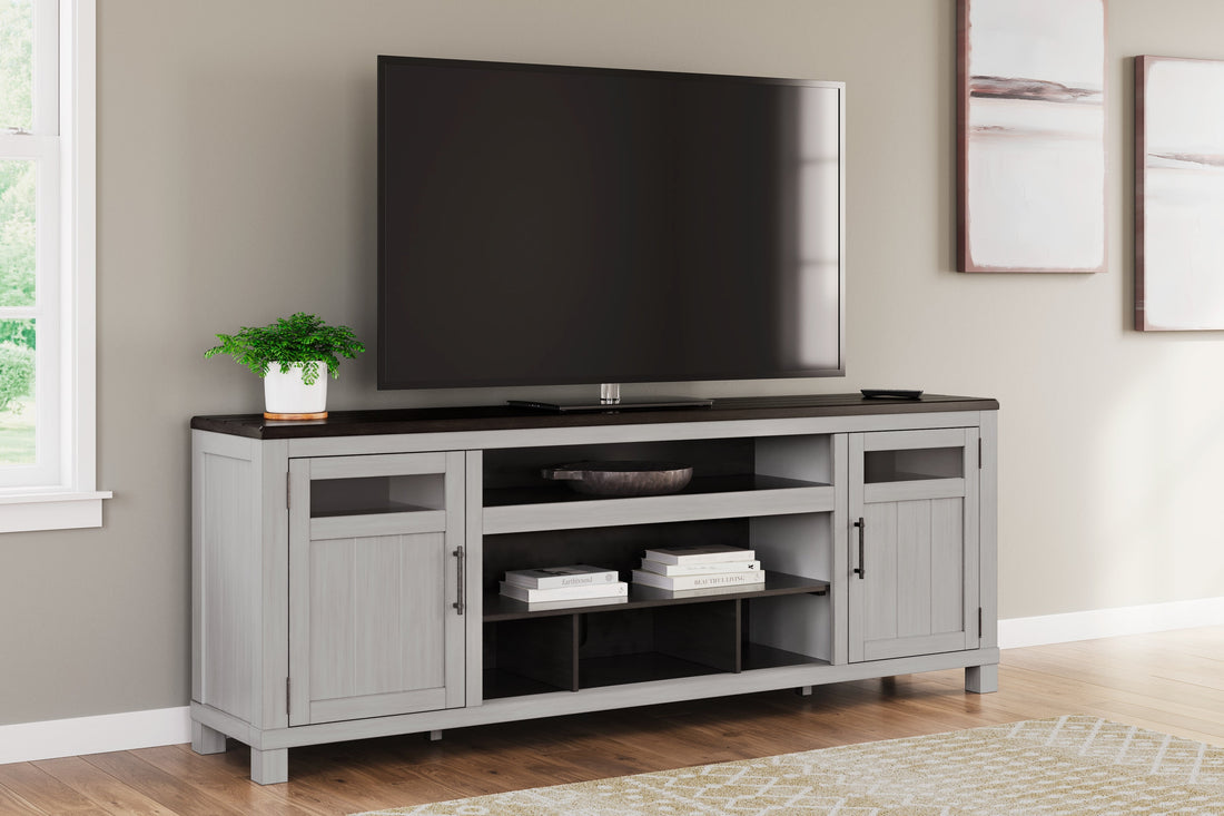 Darborn Gray/Brown 88&quot; TV Stand - W796-68 - Bien Home Furniture &amp; Electronics