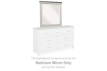 Darborn Gray/Brown Bedroom Mirror - B796-36 - Bien Home Furniture &amp; Electronics