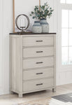 Darborn Gray/Brown Chest of Drawers - B796-46 - Bien Home Furniture & Electronics