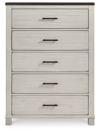 Darborn Gray/Brown Chest of Drawers - B796-46 - Bien Home Furniture &amp; Electronics