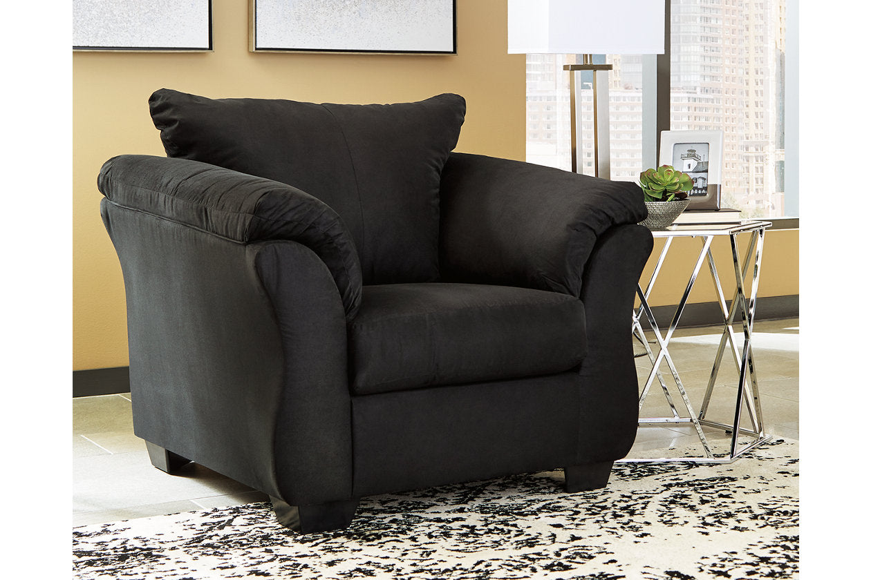 Darcy Black Chair - 7500820 - Bien Home Furniture &amp; Electronics