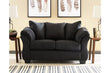 Darcy Black Loveseat - 7500835 - Bien Home Furniture & Electronics