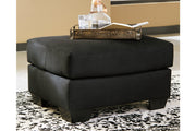 Darcy Black Ottoman - 7500814 - Bien Home Furniture & Electronics