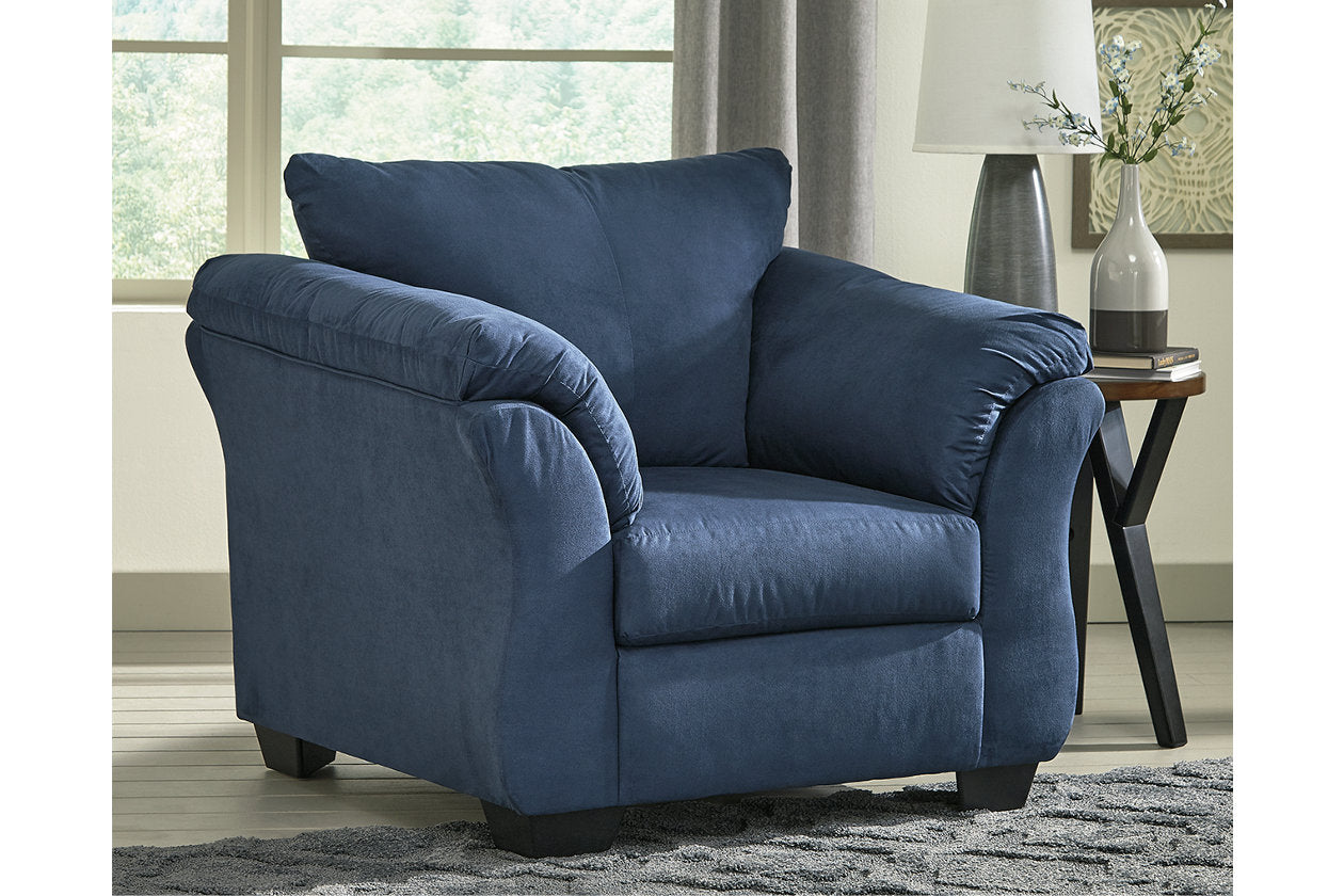 Darcy Blue Chair - 7500720 - Bien Home Furniture &amp; Electronics