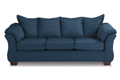 Darcy Blue Full Sofa Sleeper - 7500736 - Bien Home Furniture &amp; Electronics