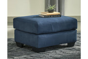 Darcy Blue Ottoman - 7500714 - Bien Home Furniture & Electronics