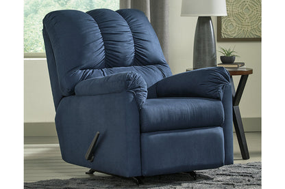 Darcy Blue Recliner - 7500725 - Bien Home Furniture &amp; Electronics