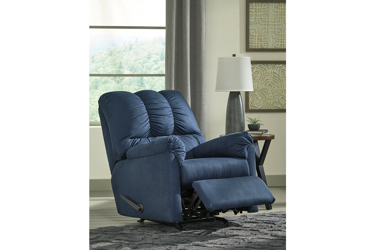 Darcy Blue Recliner - 7500725 - Bien Home Furniture &amp; Electronics