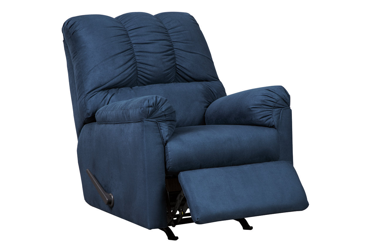 Darcy Blue Recliner - 7500725 - Bien Home Furniture &amp; Electronics