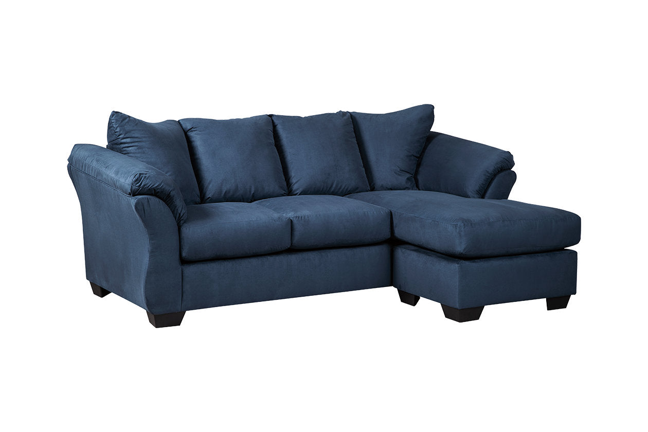 Darcy Blue Sofa Chaise - 7500718 - Bien Home Furniture &amp; Electronics