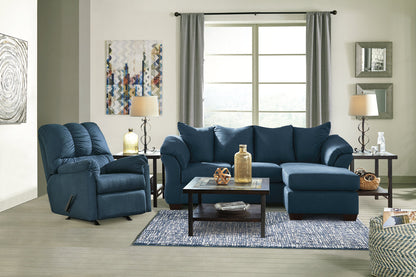 Darcy Blue Sofa Chaise - 7500718 - Bien Home Furniture &amp; Electronics