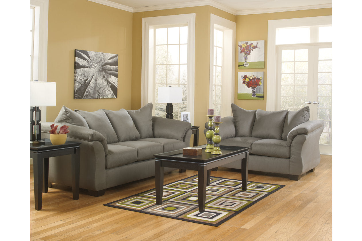 Darcy Cobblestone Full Sofa Sleeper - 7500536 - Bien Home Furniture &amp; Electronics