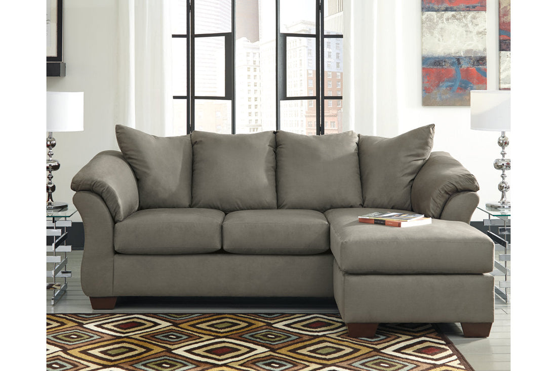 Darcy Cobblestone Sofa Chaise - 7500518 - Bien Home Furniture &amp; Electronics