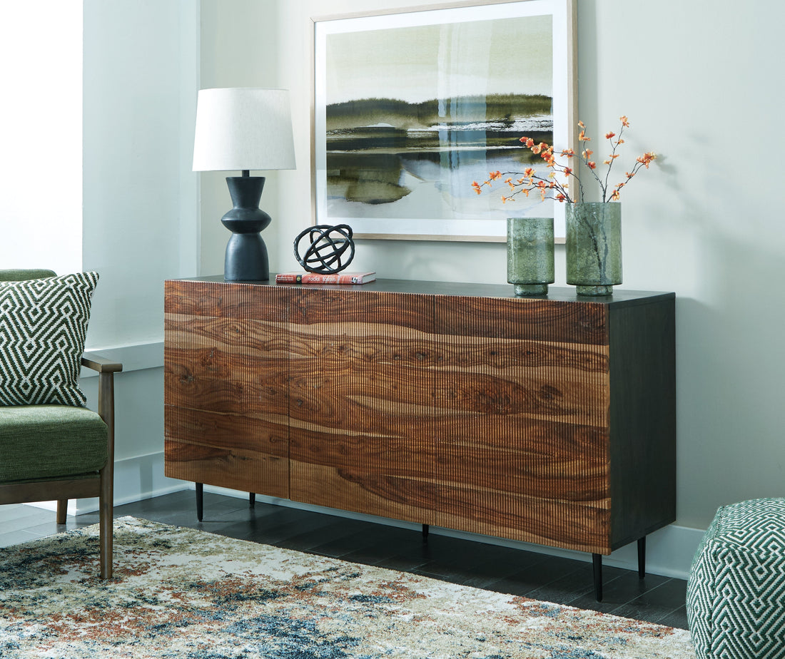 Darrey Natural/Brown Accent Cabinet - A4000580 - Bien Home Furniture &amp; Electronics