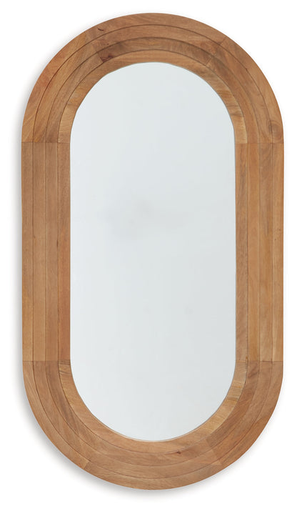 Daverly Brown Accent Mirror - A8010326 - Bien Home Furniture &amp; Electronics