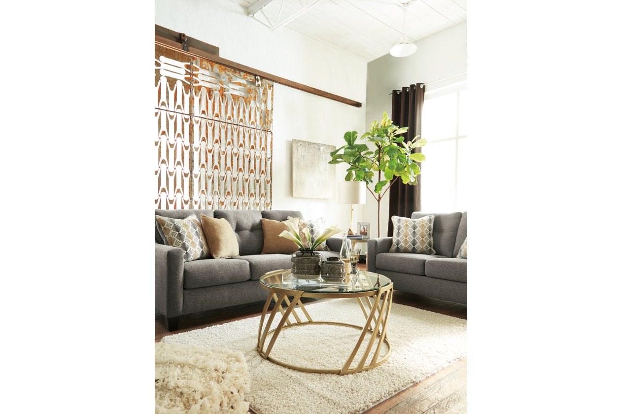 Daylon Graphite Loveseat - 4230435 - Bien Home Furniture &amp; Electronics