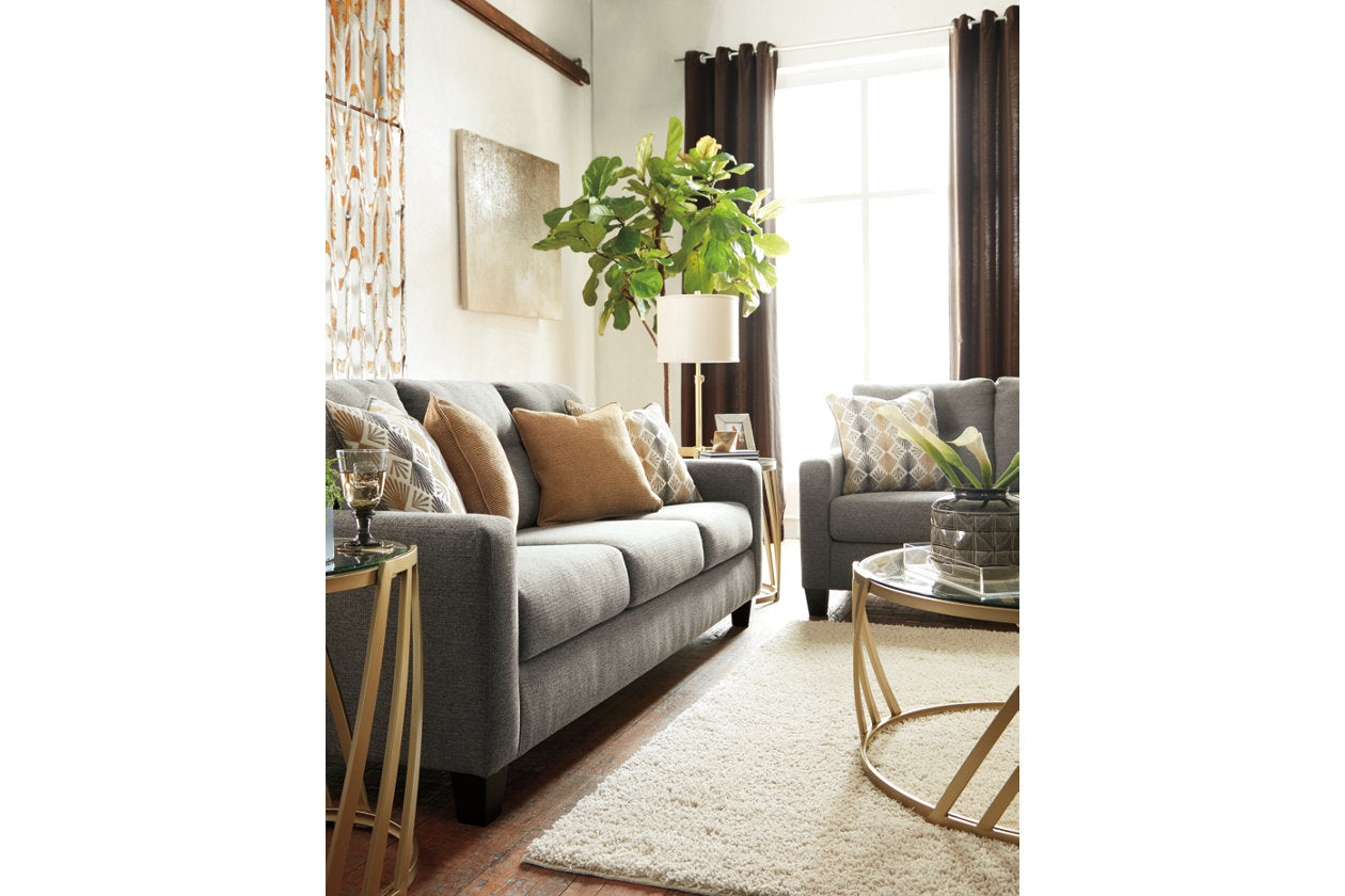 Daylon Graphite Loveseat - 4230435 - Bien Home Furniture &amp; Electronics