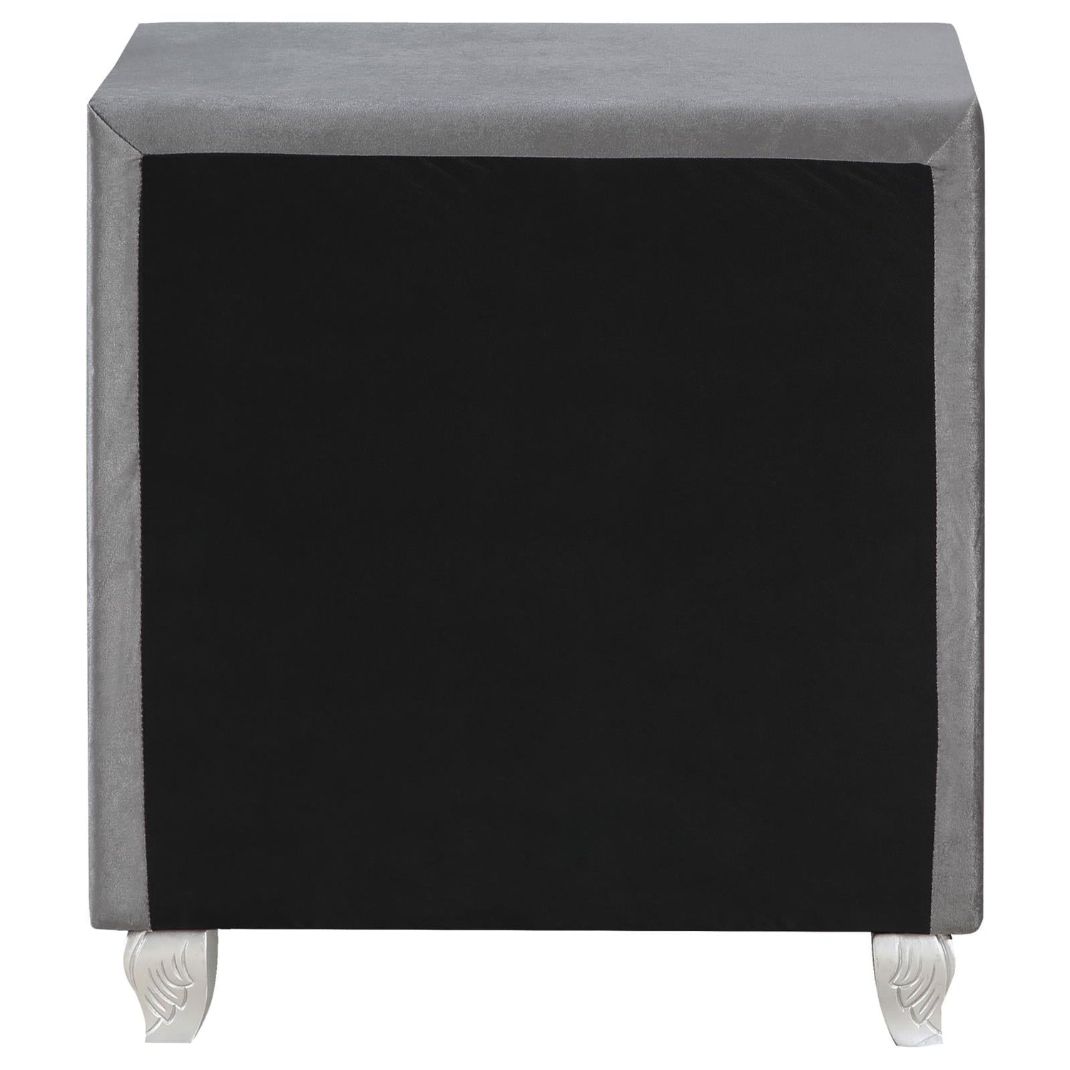 Deanna 2-Drawer Rectangular Nightstand Gray - 205102 - Bien Home Furniture &amp; Electronics