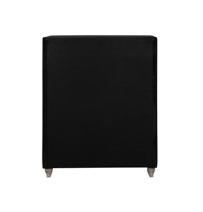 Deanna Black 5-Drawer Rectangular Chest - 206105 - Bien Home Furniture &amp; Electronics