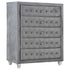 Deanna Gray 5-Drawer Rectangular Chest - 205105 - Bien Home Furniture & Electronics