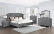 Deanna Gray Upholstered Platform Bedroom Set - SET | 205101Q | 205102 | 205105 - Bien Home Furniture & Electronics