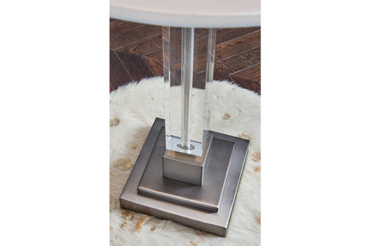 Deccalen Clear/Silver Finish Table Lamp - L428174 - Bien Home Furniture &amp; Electronics