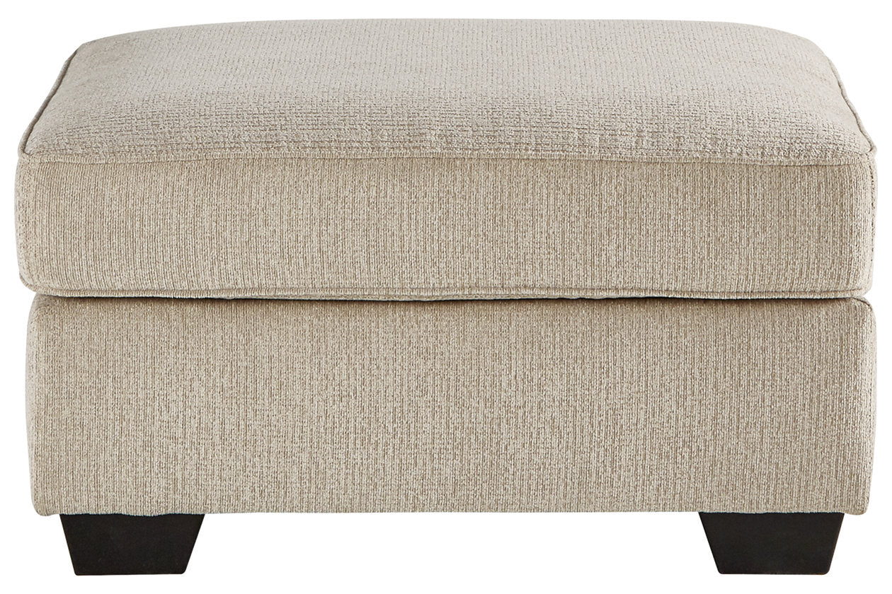 Decelle Putty Oversized Accent Ottoman - 8030508 - Bien Home Furniture &amp; Electronics