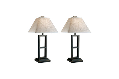 Deidra Black Table Lamp, Set of 2 - L318924 - Bien Home Furniture &amp; Electronics