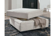Dellara Chalk Ottoman - 3210111 - Bien Home Furniture & Electronics