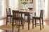 Delmar Burnished Brown 5-Piece Counter Height Set - 5511-36 - Bien Home Furniture & Electronics