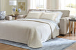 Deltona Parchment Queen Sofa Sleeper - 5120439 - Bien Home Furniture & Electronics