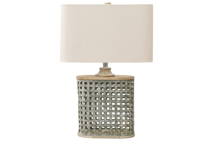 Deondra Gray Table Lamp - L208234 - Bien Home Furniture &amp; Electronics