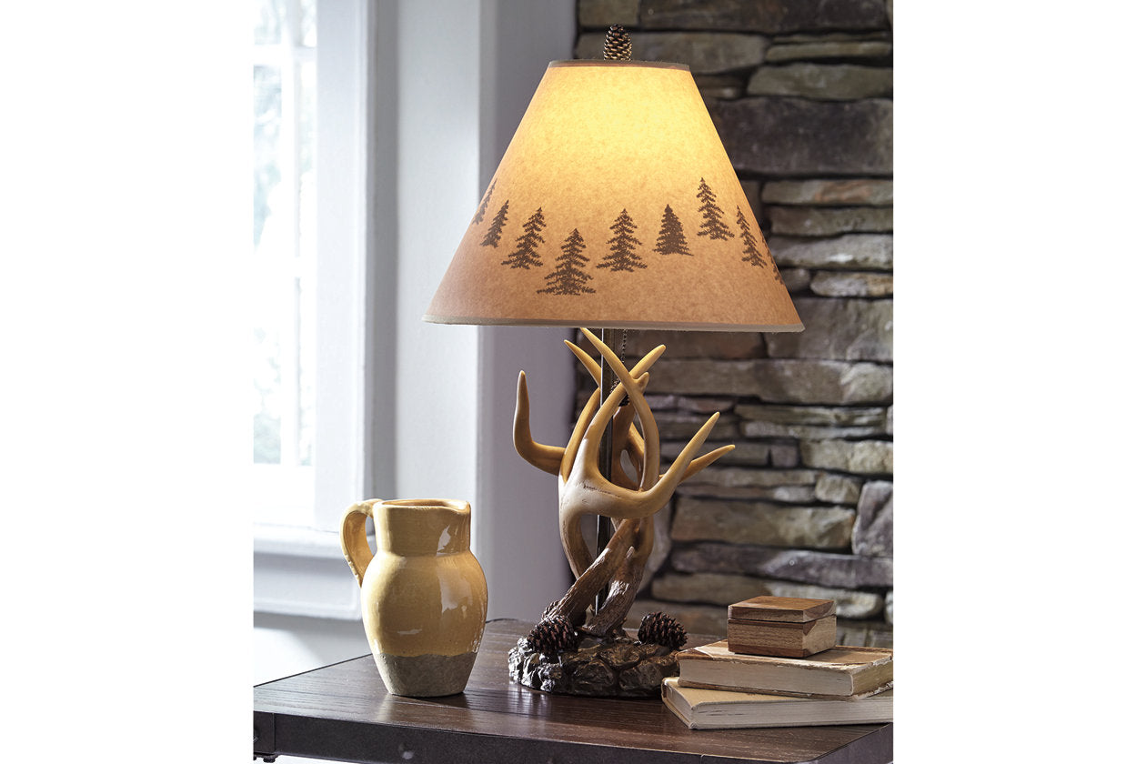 Derek Brown Table Lamp, Set of 2 - L316984 - Bien Home Furniture &amp; Electronics