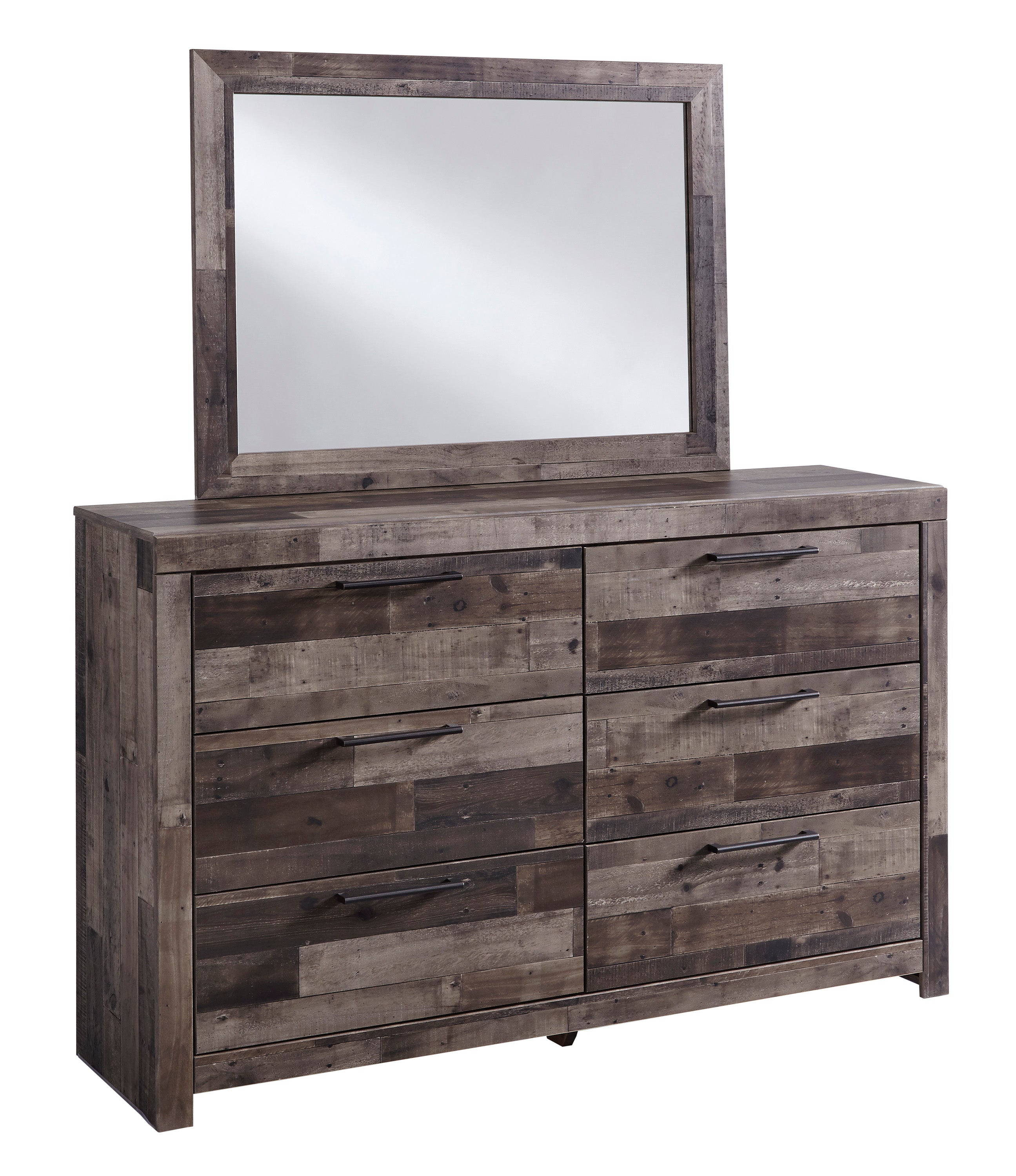 Derekson Multi Gray Bedroom Mirror (Mirror Only) - B200-36 - Bien Home Furniture &amp; Electronics