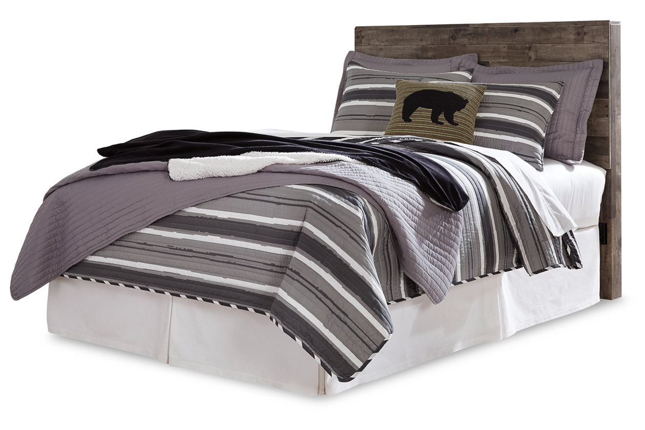 Derekson Multi Gray Full Panel Headboard - B200-87 - Bien Home Furniture &amp; Electronics