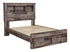 Derekson Multi Gray Full Storage Footboard - B200-84S - Bien Home Furniture & Electronics