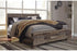 Derekson Multi Gray King Panel Bed - SET | B200-56 | B200-58 | B200-97 - Bien Home Furniture & Electronics