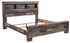 Derekson Multi Gray King Panel Footboard - B200-56 - Bien Home Furniture & Electronics