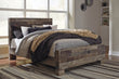 Derekson Multi Gray Queen Panel Bed - SET | B200-54 | B200-57 | B200-96 - Bien Home Furniture & Electronics
