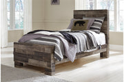 Derekson Multi Gray Twin Panel Bed - SET | B200-52 | B200-53 | B200-83 - Bien Home Furniture & Electronics