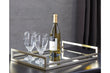 Derex Champagne Finish Tray - A2000255 - Bien Home Furniture & Electronics