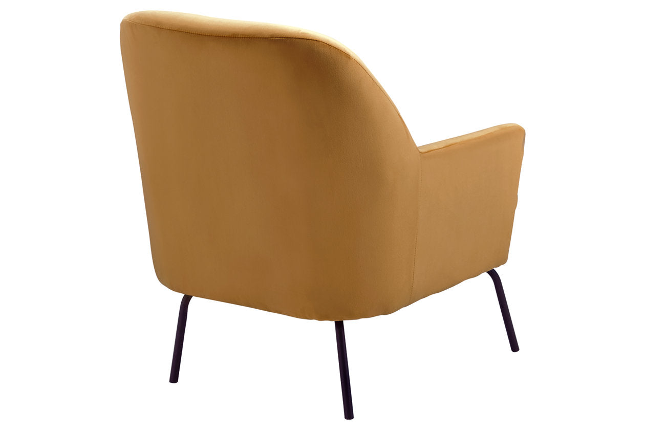 Dericka Gold Accent Chair - A3000237 - Bien Home Furniture &amp; Electronics